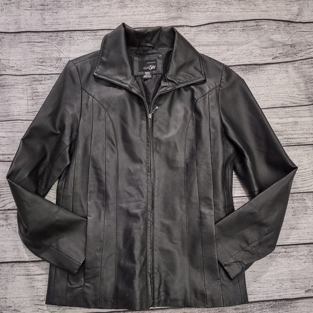 East 5th Genuine Leather Jacket women's Small
